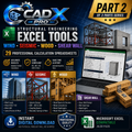 29 Structural Engineering Excel Spreadsheets – Wind, Seismic, Shear Wall & Wood Design | Part 2