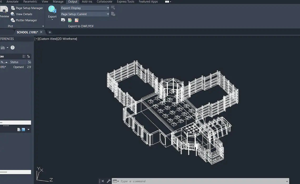 School Design AutoCAD Library  Plans, Elevations & Sections