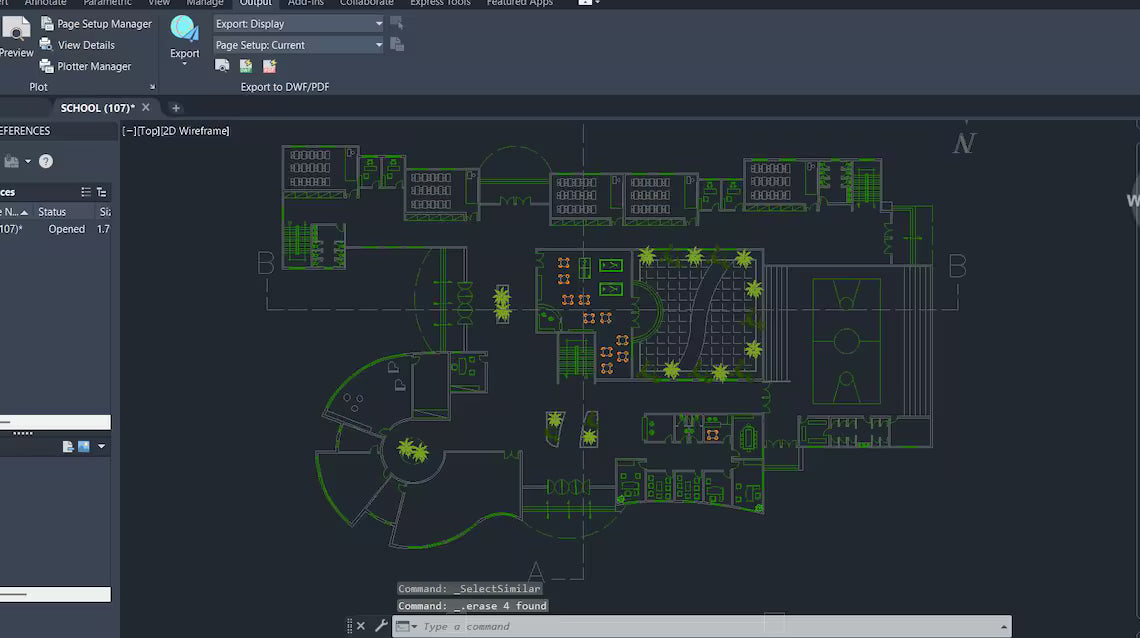 School Design AutoCAD Library  Plans, Elevations & Sections