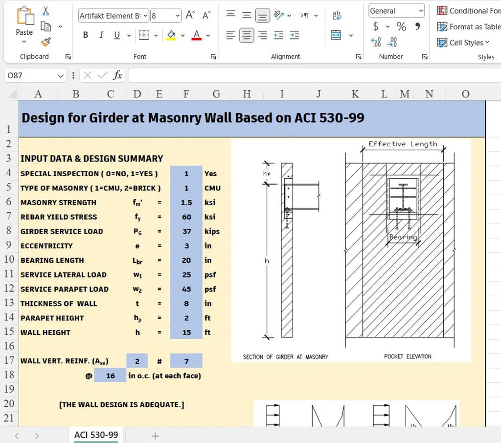 29 Structural Engineering Excel Spreadsheets – Wind, Seismic, Shear Wall & Wood Design | Part 2