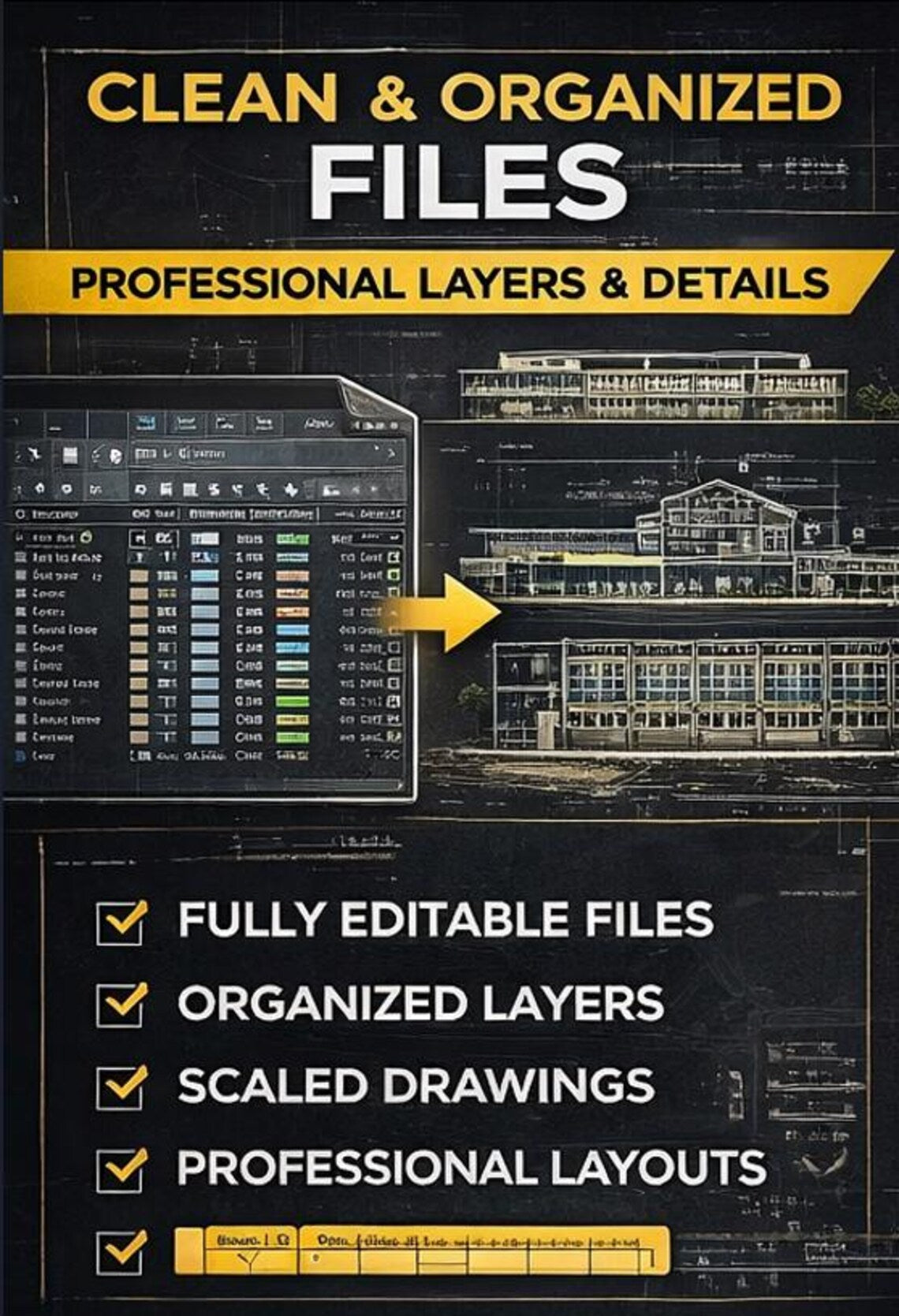 School Design AutoCAD Library  Plans, Elevations & Sections