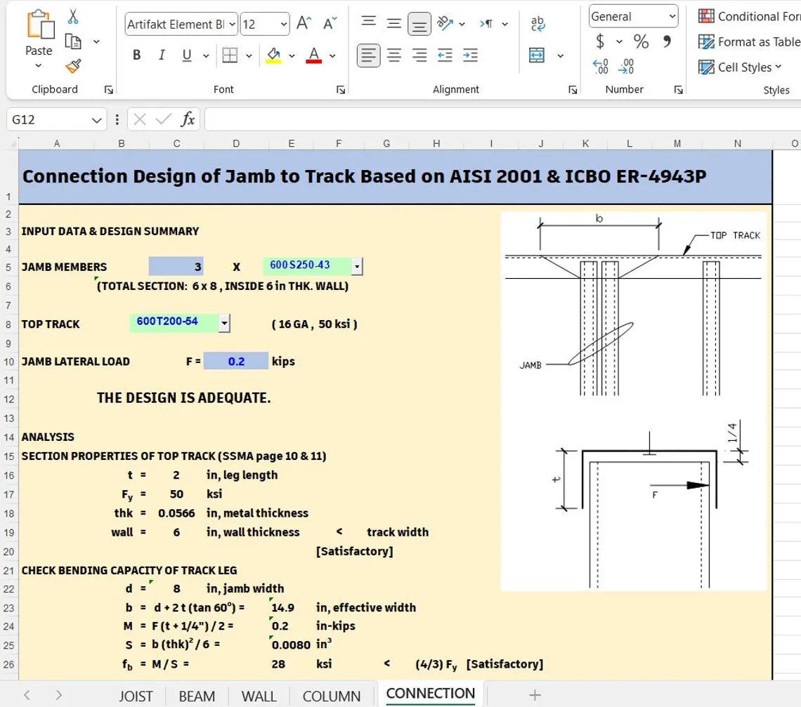 29 Structural Engineering Excel Spreadsheets – Wind, Seismic, Shear Wall & Wood Design | Part 2