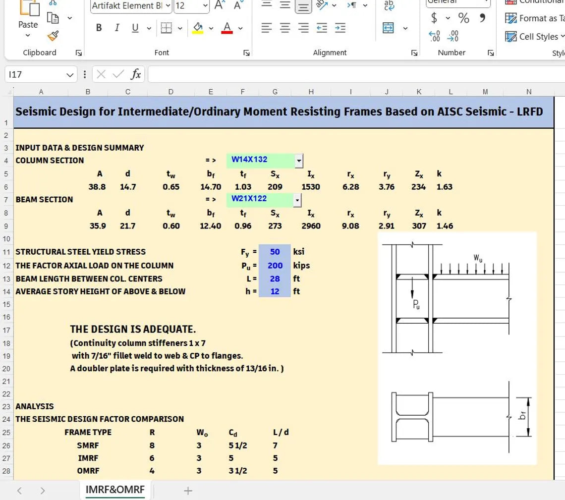 29 Structural Engineering Excel Spreadsheets – Wind, Seismic, Shear Wall & Wood Design | Part 2